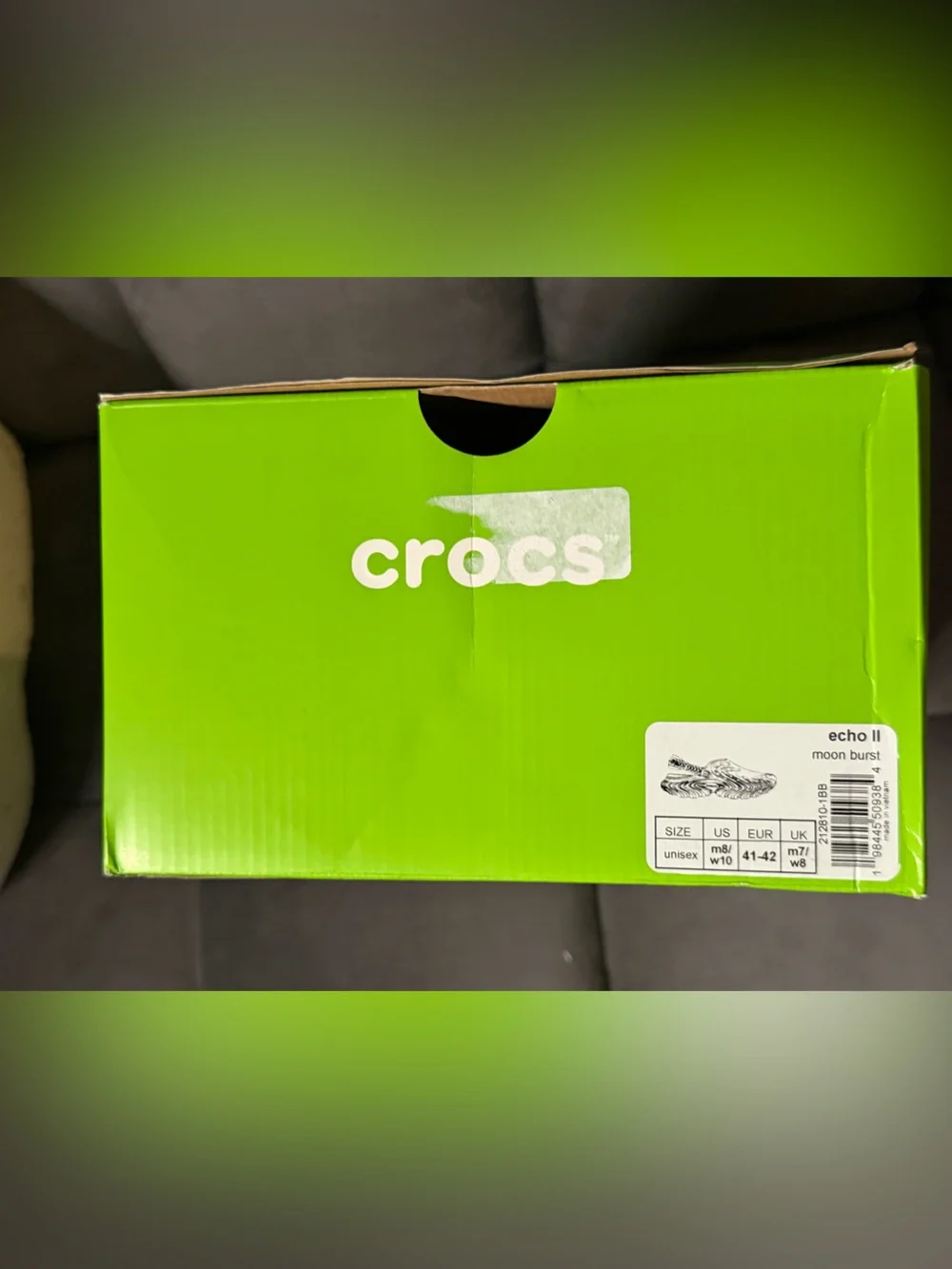 Crocs Echo 2 Moon Burst Men’s 8 Woman’s 10 NIB